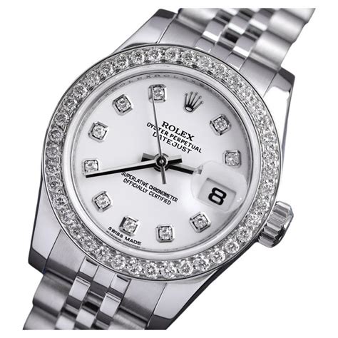 rolex datejust acciaii quadrante con fiori o farfalle|Rolex Lady.